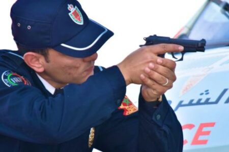 الرباط..في تدخل أمني يضطر ضابط أمن لاستعمال سلاحه الوظيفي بشكل تحذيري