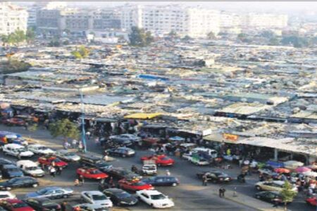 الفرقة الوطنية للشرطة تداهم سوق درب غلّف