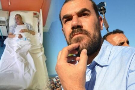 الزفزافي يظهر بحالة صحية جيدة خلال زيارته لوالده بمصحة في مدينة طنجة