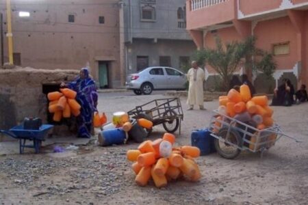 “مسيرات العطش” تعبيرا عن المعاناة من شح المياه في جنوب المغرب