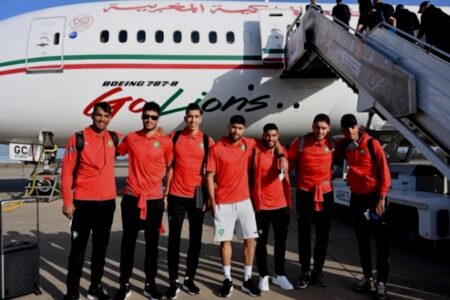 بعثة المنتخب الوطني تصل الى قطر