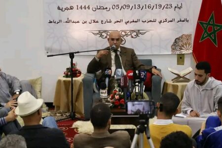 المفكر المغربي حسن أوريد في ضيافة مؤسسة الزاوية للفكر والتراث..