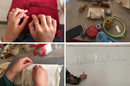 تعزيز دور المرأة في الخياطة التقليدية: نشاط نساء الحزب المغربي الحر بتطوان