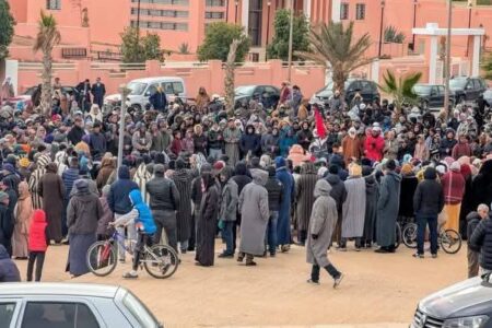 جرادة تنتفض من جديد: الساكنة تحتج ضد فواتير الماء والكهرباء وسط أزمة اقتصادية خانقة